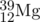 \chemfig{^{39}_{12}Mg}